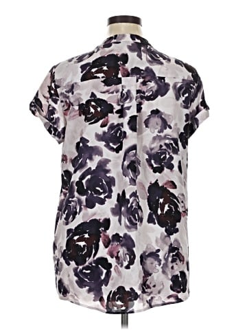 Simply Vera Vera Wang Short Sleeve Blouse (view 2)