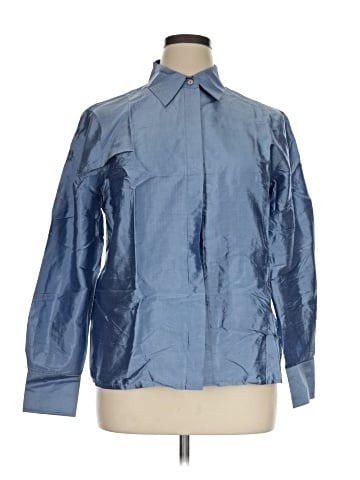 Jacqueline Ferrar Long Sleeve Button-Down Shirt (view 1)