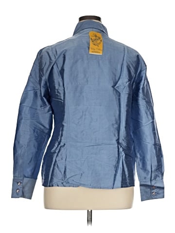 Jacqueline Ferrar Long Sleeve Button-Down Shirt (view 2)