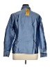 Jacqueline Ferrar Blue Long Sleeve Button-Down Shirt Size 16 - photo 2