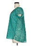 Sachin + Babi Teal Short Sleeve Blouse Size 14 - photo 5