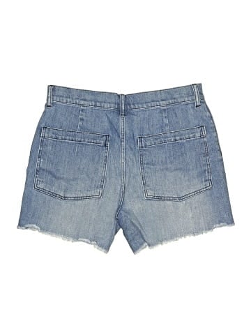 Listicle Denim Shorts (view 2)