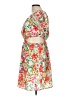 Speechless Floral Orange Casual Dress Size L - photo 5