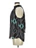 Daniel Rainn 100% Polyester Black Sleeveless Blouse Size M - photo 5