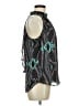 Daniel Rainn 100% Polyester Black Sleeveless Blouse Size M - photo 4