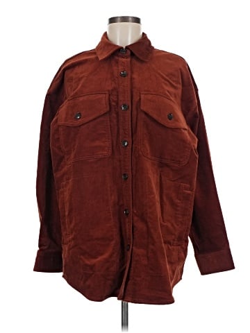 Madewell Corduroy Twill Oversized Shirt-Jacket (view 1)
