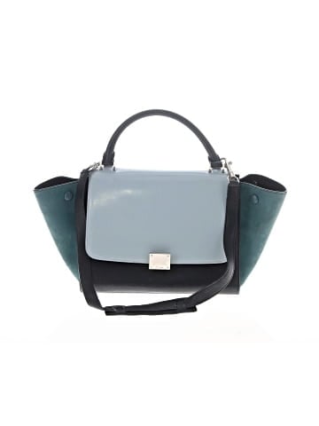 Céline Tricolor Leather Small Trapeze Bag (view 1)