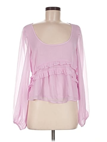 Abercrombie & Fitch Long Sleeve Blouse (view 1)