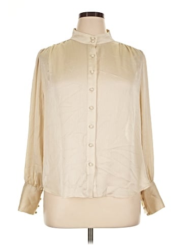 Ann Taylor Long Sleeve Blouse (view 1)