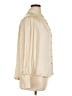 Ann Taylor 100% Polyester Ivory Long Sleeve Blouse Size XL - photo 4