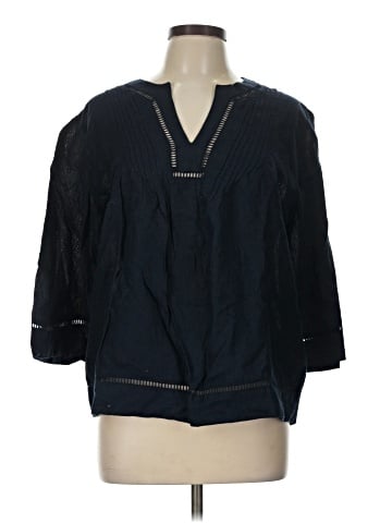 Lauren by Ralph Lauren 3/4 Sleeve Blouse (view 1)