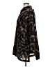 Coldwater Creek Animal Print Black Kimono Size XL - photo 5