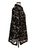 Coldwater Creek Animal Print Black Kimono Size XL - photo 4