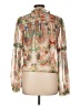Shein Ivory Long Sleeve Blouse Size L - photo 2
