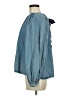 Topshop Blue Long Sleeve Blouse Size 6 - photo 5