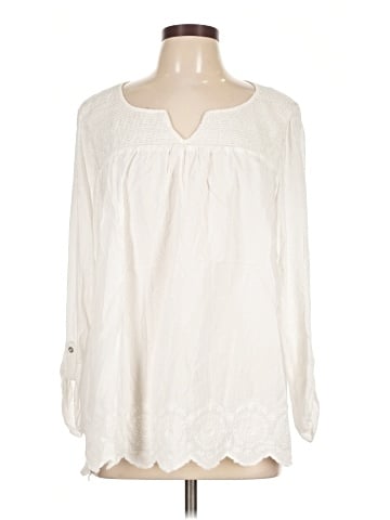 Gloria Vanderbilt Long Sleeve Blouse (view 1)