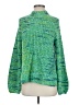 Gap Tweed Green Turtleneck Sweater Size S - photo 1