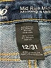 Mossimo Blue Denim Shorts Size 12 - photo 3
