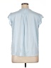 Chaus 100% Polyester Blue Sleeveless Blouse Size XL - photo 2
