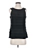 Merona 100% Polyester Black Sleeveless Top Size S - photo 1