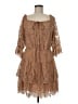 Alice + Olivia 100% Polyester Tan Cocktail Dress One size - photo 1