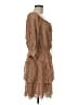 Alice + Olivia 100% Polyester Tan Cocktail Dress One size - photo 4