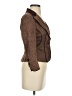Bebe Tweed Brown Wool Blazer Size 2 - photo 4