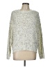 Ann Taylor LOFT Tweed Silver Pullover Sweater Size L (petite) - photo 1