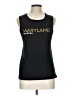 Bella Black Sleeveless T-Shirt Size L - photo 1