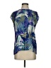 Reiss Blue Short Sleeve Blouse Size S - photo 1