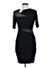 Bailey 44 Solid Black Cocktail Dress Size M - photo 2