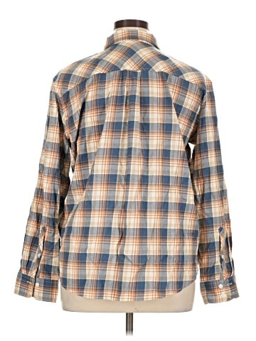 J.Crew Factory Store Long Sleeve Button-Down Shirt (view 2)