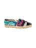 Chanel Multi Color Blue Fabric Patent CC Espadrilles Size EU 39 - photo 1
