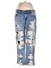 Cello Jeans Hearts Blue Jeans Size 9 - photo 1