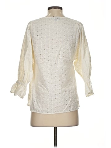 The Pyramid Collection 3/4 Sleeve Blouse (view 2)
