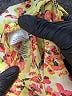 Vince Camuto 100% Polyester Floral Yellow Long Sleeve Blouse Size XL - photo 8