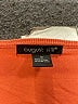 August Silk Orange Cardigan Size M - photo 7