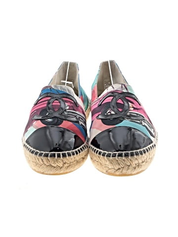 Chanel Fabric Patent CC Espadrilles (view 2)