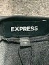 Express 100% Polyurethane Black Faux Leather Skirt Size 12 - photo 4