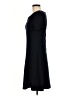 Noir Solid Black Casual Dress Size M - photo 5