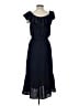 DKNY 100% Polyester Blue Casual Dress Size 10 - photo 2