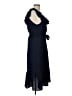 DKNY 100% Polyester Blue Casual Dress Size 10 - photo 4