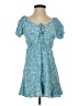 Passport Blue Casual Dress Size S - photo 1