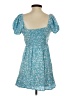 Passport Blue Casual Dress Size S - photo 2