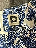 Anne Klein Paisley Blue Cocktail Dress Size 4 - photo 7