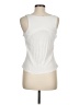 Ecru 100% Rayon Silver Sleeveless Top One size - photo 2