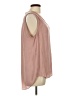 Alfani 100% Polyester Tan Sleeveless Blouse Size L - photo 4