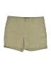 Eddie Bauer Solid Tan Khaki Shorts Size 12 - photo 1