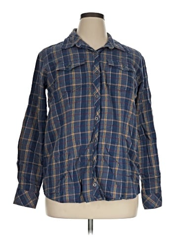 Dickies Long Sleeve Button-Down Shirt (view 1)