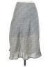 Sienna Sky Chevron-herringbone Silver Casual Skirt Size XS - photo 1